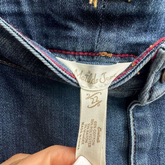 MATILDA JANE MEDIUM WASH SKINNY LEG JEANS PLUS SIZE 22 (3X) NEW - Picture 3 of 6